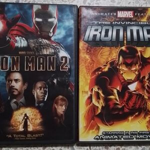 Marvel Iron Man DVD Collection with Red and Green Cover